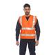 Portwest Hi Vis Anti Static Vest Flame Resistant L/XL Yellow (Pack of 10)