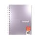 Silvine Luxpad Metallic 200 Page A5+ Assorted (Pack of 3) LUXA5MAC