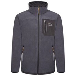 JCB Trade Fleece Full Zip Steel Blue 3XL DB7O-X3L