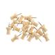 Bi-Office Wooden Push Pins (Pack of 20 PI3203