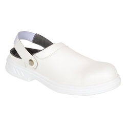 Portwest Steelite Safety Clog SB FO SR WPA AE 48 White