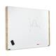 Rocada Natural Design Magnetic Lacquered Whiteboard 100x150cm NAT6421