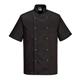 Portwest Cumbria Chefs Jacket S/S 4XL Blk