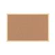 Bi-Office Pastel Cork Noticeboard Yellow Frame 600x400mm MC030011961