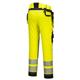 Portwest DX4 Hi Vis Detachable Holster Pocket Trousers 34 Yellow/Blk