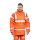 Portwest Hi Vis Breathable Rain Traffic Jacket M Yellow