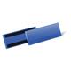Durable Magnetic Ticket Holder Document Pockets - 50 Pack - 210 x 74mm - Blue