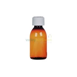 Plastic Bottle - Pharmasafe  Amber PET Ready Capped Bottles - 150ml - Pack 50