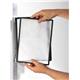 Durable VARIO WALL 5 Panel Magnetic Display Panel Document Holder - A4 Black