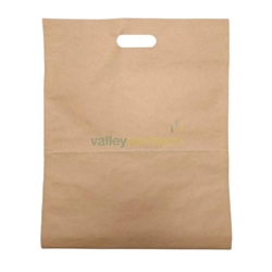 Paper Bags - ProPac   Paper Mailing Bag with Handle -  380 (w) x 475(h) mm + 55 lip - Pack 500