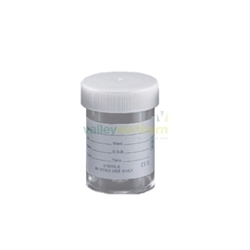 Specimen Containers - Sample Bottle - SAMPLE BOTTLE 60ML PLASTIC LID PRINTED LABEL - Pack 300