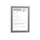 Durable DURAFRAME Self Adhesive Magnetic Signage Frame - 10 Pack - A5 Silver