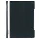 Durable Clear View Project Folder Document Report File - 25 Pack - A4+ Black