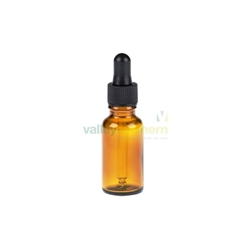 Glass Bottle - Pharmasafe  Dropper Bottles Round - 20ml - Pack 12