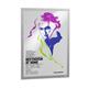 Durable DURAFRAME UV Poster Adhesive Magnetic Signage Frame - A2 Silver