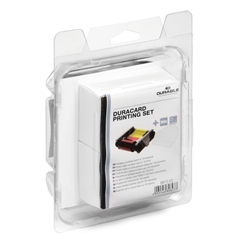 Durable DURACARD ID 300 Badge Printing Kit - YMCKO Colour Ribbon and 100 Cards