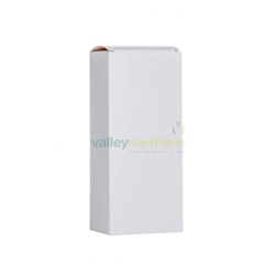 White Cardboard Cartons Folding Box  - PurePac  Tablet Cartons - (h)162 x (w)70 x (d)46mm - Pack 250