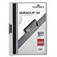 Durable DURACLIP 60 Sheet Document Clip File Folder - 25 Pack - A4 Grey