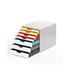 Durable VARICOLOR MIX Desktop Organiser 7 Drawer Colour Coded Storage A4+