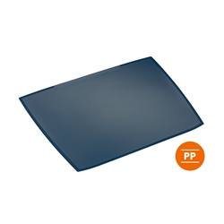 Durable ARTWORK Overlay Desk Mat with Clear Anti-Glare Cover - 5 Pack - Blue