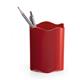 Durable TREND Pen Pot Pencil Holder Desk Tidy Organiser - 6 Pack - Red