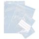 Proloc Resealable plain bag 30% Rec content-56mmx56mm 40 Mu - Pack 30000