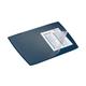 Durable ARTWORK Overlay Desk Mat with Clear Anti-Glare Cover - 5 Pack - Blue