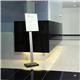 Durable INFO SIGN Aluminium Display Panel Info Floor Stand A3 - 1.25m - Silver