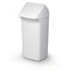 Durable DURABIN Contemporary White Square Recycling Bin + Swing Lid - 40L