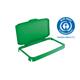 Durable 60L Hinged Bin Lid Green - Recycling Bin Lid - Food Safe - DURABIN