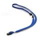 Durable Soft Neck Lanyards with Clip and Safety Release - 10 Pack - Blue