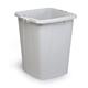 Durable 90L Waste Bin Grey - Square Recycling Bin - Food Bin - DURABIN