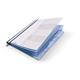 Durable Personnel Suspension Rail Folder Document Report File - 5 Pack - A4 Blue