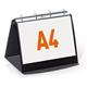 Durable DURASTAR Table Flipchart Stand Presentation Ring Binder - A4 Landscape