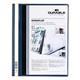 Durable DURAPLUS Project Folder Document Report File - 25 Pack - A4+ Navy Blue