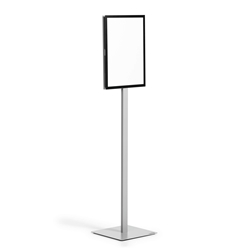 Durable INFO STAND BASIC Aluminium Display Panel Info Floor Sign A3 - 1.4m