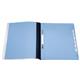 Durable Personnel Suspension Rail Folder Document Report File - 5 Pack - A4 Blue