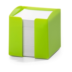 Durable TREND 800 Sheet Note Box Memo Pad Cube - 6 Pack - Green