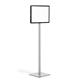 Durable INFO STAND BASIC Aluminium Display Panel Info Floor Sign A3 - 1.4m