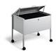 Durable ECO Locking Lid Suspension File Trolley - for 80 A4 Folders - Grey
