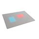Durable Clear Overlay Desk Mat Notes Protector Pad - 5 Pack - 53x40 cm - Grey