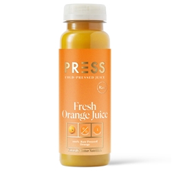 Press Pure Orange Juice 250ml (Pack 6)