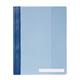 Durable Clear View Presentation Project Folder Report File - 25 Pack - A4+ Blue