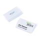 Durable Conference Pin Name Tag Badge Holders + Inserts - 50 Pack - 54 x 90mm
