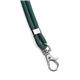 Durable Soft Recycled Fabric Lanyards with Safety Release - 10 Pack - Green
