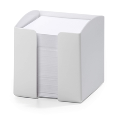 Durable TREND 800 Sheet Note Box Memo Pad Cube - 6 Pack - White