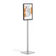 Durable INFO STAND BASIC Aluminium Display Panel Info Floor Sign A3 - 1.4m