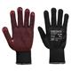 A110 - Grip 13 PVC Dotted Glove - Black - Size S