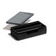 Durable VARICOLOR Stationery Organiser Case Pen Pencil Desk Storage Box - Grey