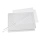 Durable Water Resistant UV Anti-Reflective Cable Tie Pockets - 5 Pack - A5 Clear